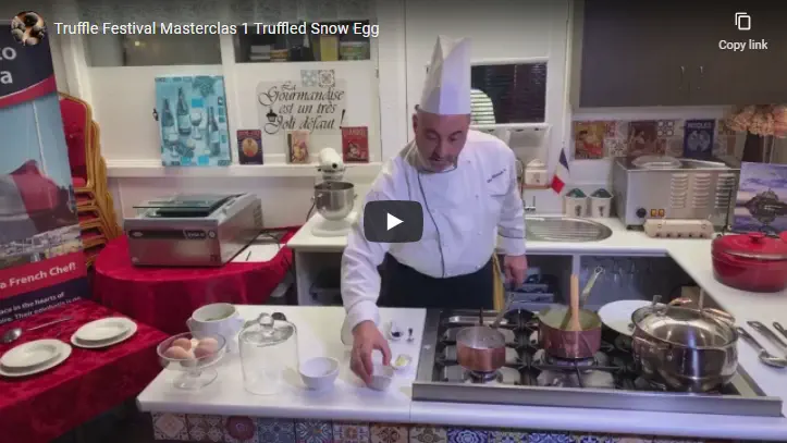 Truffled Snow Egg - YouTube video