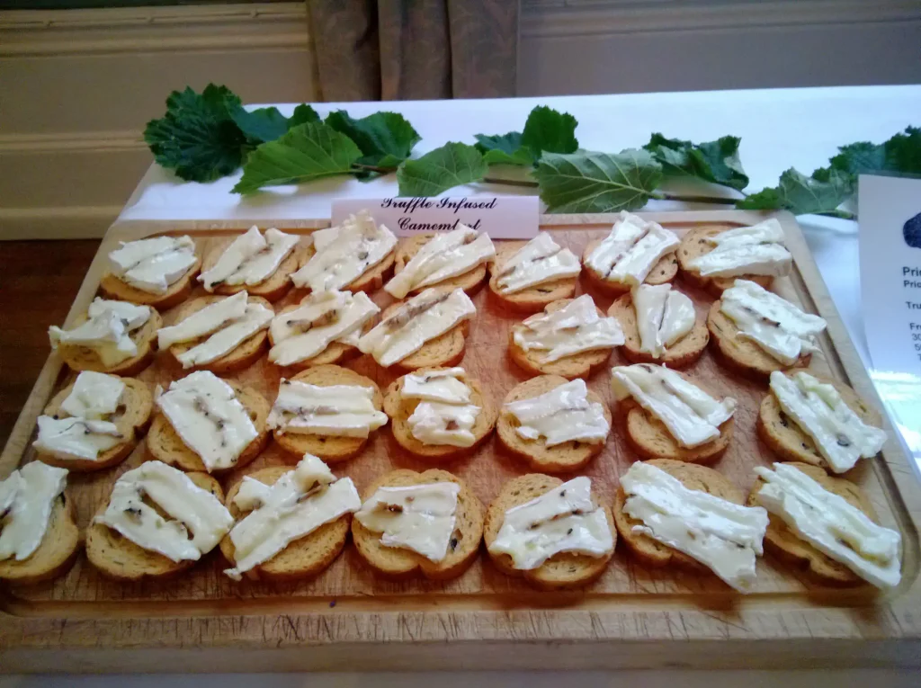 Truffle infused Somerset Camembert