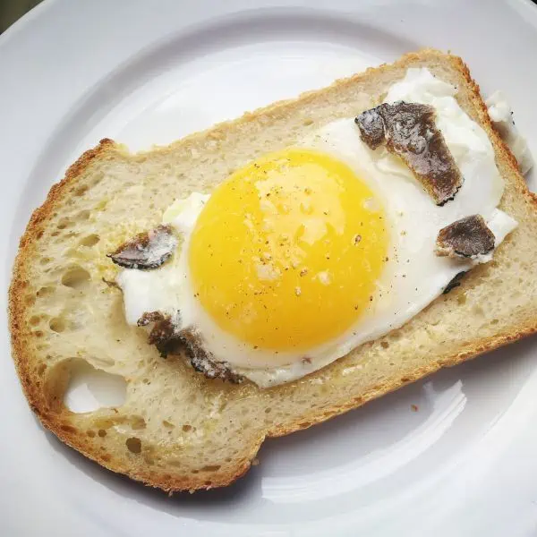 Fried Duck Egg on Toast